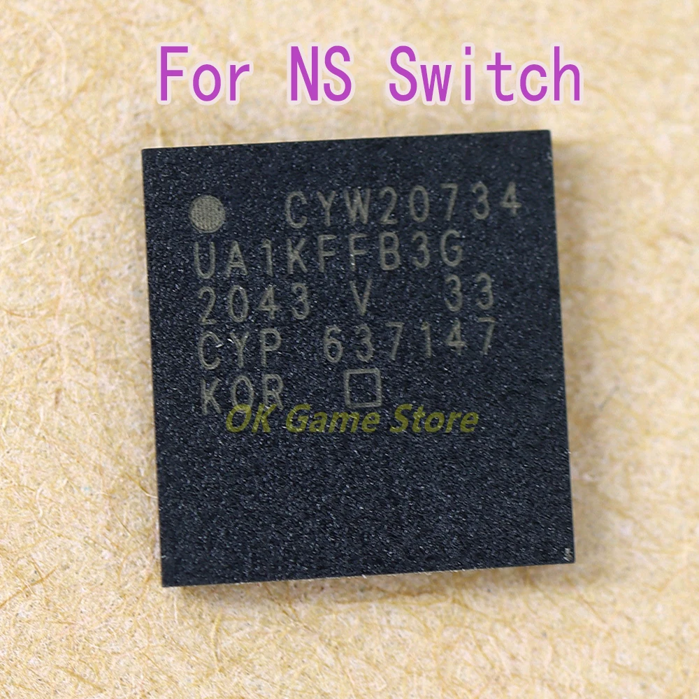 1 Uds Original nuevo reemplazo Control IC CYW20734 CYW20734UA1KFFB3G Chip para NS Nintendo Switch Joycon