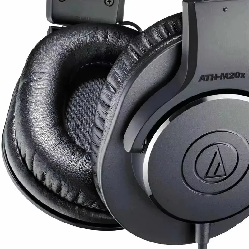 Audio Technica ATH-M20X auriculares con Monitor profesional con cable sobre la oreja graves profundos conector de 3,5mm auriculares para juegos y música - imagen 5