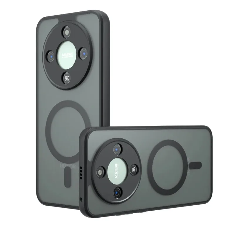 Para Magsafe funda de carga inalámbrica magnética para Honor X70 HONOR HonorX70 cubierta trasera mate a prueba de golpes fundas de PC esmeriladas anticaídas