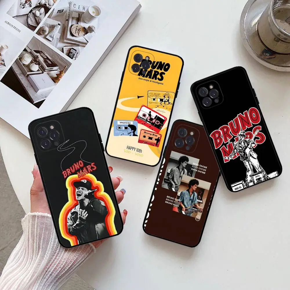 Funda de teléfono Bruno Mars para iPhone 16 15 14 13 12 Mini 11 Pro XS Max X XR SE 6 7 8 Plus funda de silicona suave - imagen 4