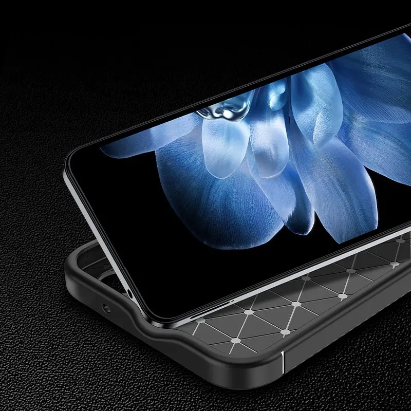 Para Xiaomi 14T Pro funda Xiaomi 14T Pro Fundas Coque Shell de lujo de negocios de fibra de carbono funda protectora trasera Xiaomi 14T Pro - imagen 4