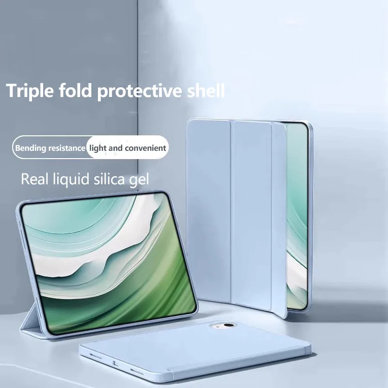 Funda de cuero de silicona para tableta Redmi Pad SE 4G, 8,7 pulgadas SE 11 Pad10.61 Pro 12,1 2024, Xiaomi Pad 6 5 Pro 11 pulgadas 5Pro 6S Pro 12,4