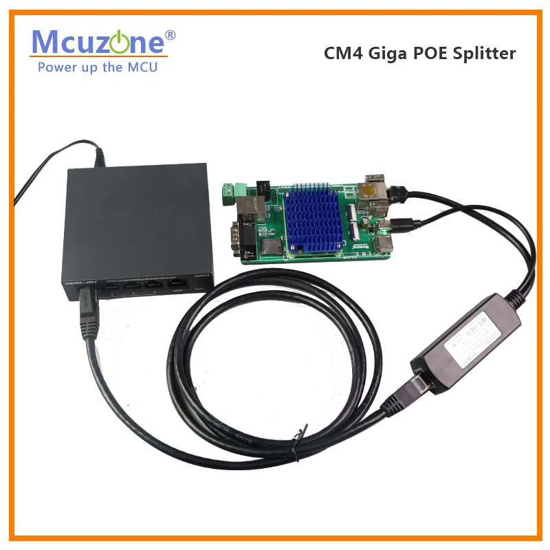 Divisor CM4 Giga POE 48V a 5V2.4A - imagen 4