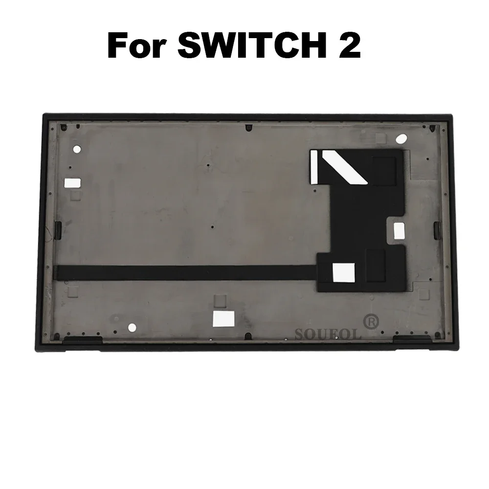 Reemplazo para NS Switch 2 para consola de juegos NS2, marco frontal, cubierta de Metal media, accesorios para juegos ensamblados - imagen 3