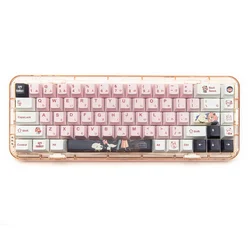 Spy Family Juego Teclas PBT Perfil Cherry Switches MX Teclado Mecánico