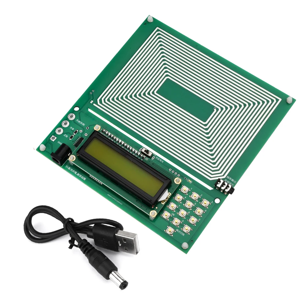 Generador de resonancia de onda Schumann ajustable, 0,01Hz ~ 300000Hz, generador de pulso de frecuencia Ultra baja, resonador de Audio, interfaz USB - imagen 4