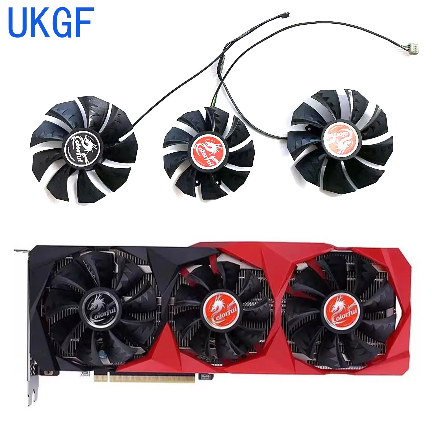 Ventilador de GPU para tarjeta gráfica, nuevo, 85MM, 75MM, 4 pines, RTX 3090, 3080, RTX 3090, GeForce RTX 3080, Ti, RTX3070, RTX 3060, Ti