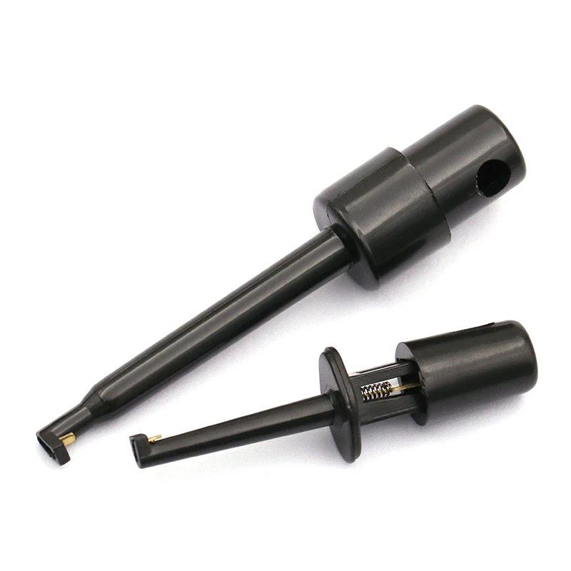 5 uds Mini Clips de gancho de prueba individuales sondas de prueba para Clips de prueba electrónicos Clips de prueba de gancho grandes/pequeños - imagen 5