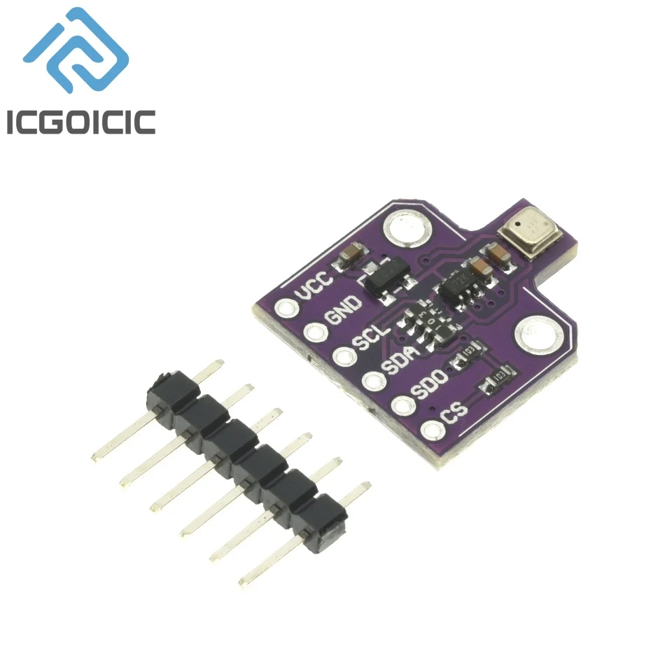 1-10 Uds BME680 Sensor Digital de presión de humedad y temperatura CJMCU-680 Placa de desarrollo de módulo de Sensor de alta altitud - imagen 4