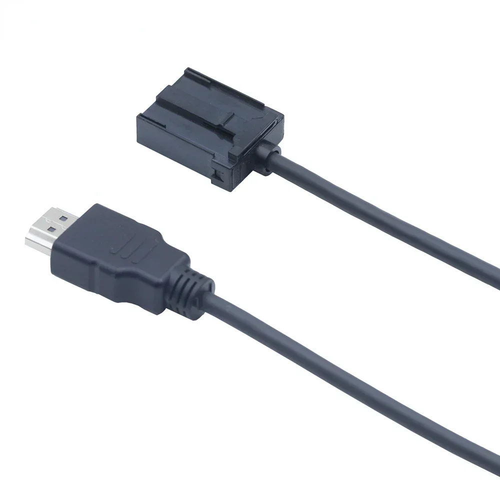 Carcasa ABS de membrana interior moldeada macho HDMI EM con enchufe a cable de conexión de alta definición montado en el coche versión HDMI AM1.4 - imagen 4