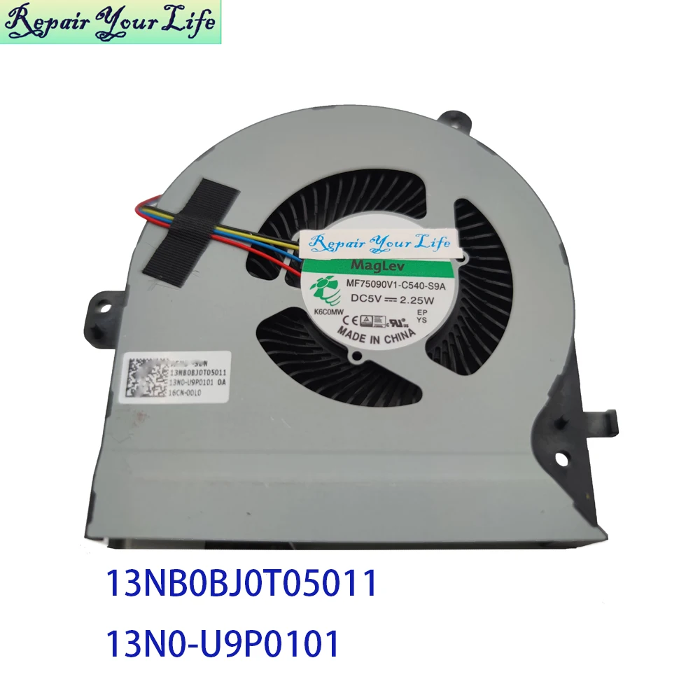 Ventilador de refrigeración para ordenador portátil CPU GPU para ASUS ROG Strix GL502 GL502VS GL502VY MF75090V1-C550 C540-S9A 13NB0BJ0T06011 13N0-U9P0101 - imagen 4