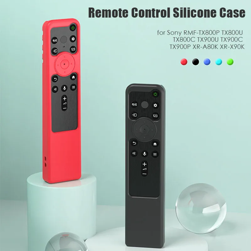 Funda de silicona para mando a distancia de TV Samrt, carcasa protectora para mando a distancia de TV MF-TX900U, TX900C, TX900P, Sony RMF-TX800P, TX800U, TX800C - imagen 2