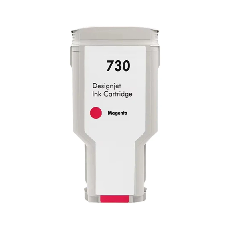 Cartucho de tinta 730XL 300ML Compatible con HP730 para HP DesignJet T1600 T1600dr T1700 T1700dr T2600 T2600dr P2V68A P2V69A P2V70A - imagen 4