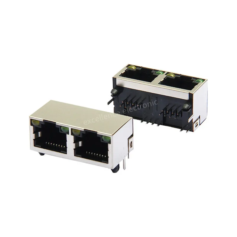 Conector hembra RJ45 - Vista del diseño de 56 puertos