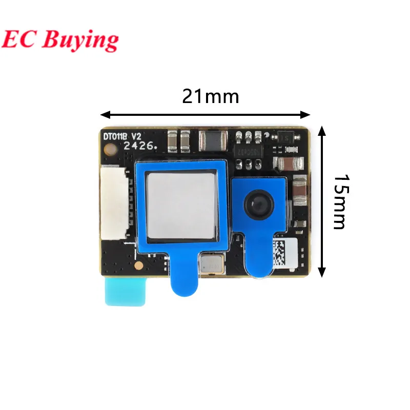 TFS20-L Módulo de sensor LiDAR micro de un solo punto en miniatura UART IIC I2C de 20 metros para robot drone - imagen 2