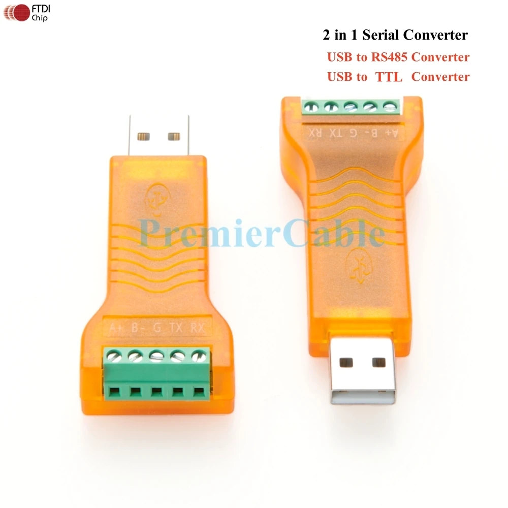 Convertidor USB a TTL/RS485/RS232/RS422 con chip ftdi ft232, convertidor de puerto USB a serie de grado Industrial con terminales - imagen 4