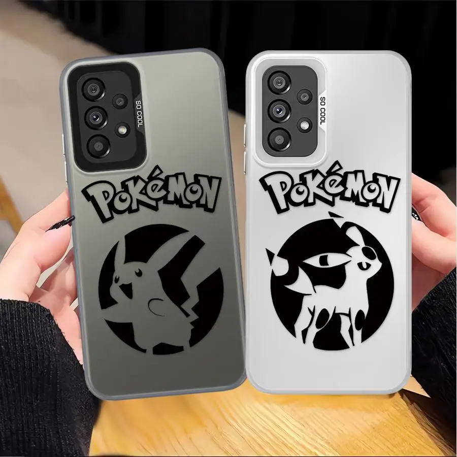 Funda para Samsung Galaxy A13 A14 A36 A35 A15 A16 A26 A31 A17 A20s A24 A25 A21s A23 A32 A34 A11 A12 funda trasera para teléfono Poke-monS - imagen 2