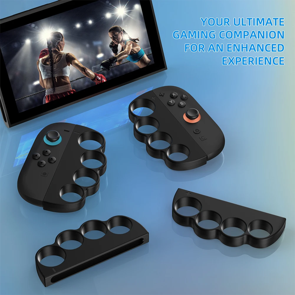 Empuñaduras de mano para Nintendo Switch 2, empuñaduras de controlador de juego de Fitness Joy-Con, empuñaduras de juego de boxeo para Switch 2, experiencia de juego - imagen 3