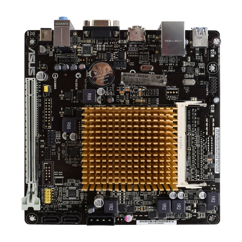 Placa base ASUS J2900-K/K31AN J2900 CPU integrada compatible con PCIE 2,0 SATA 3,0 Gb/s VGA USB 2,0 Mini-ITX - imagen 3