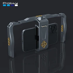 Probty Jaula para iPhone 15 Pro/Pro Max – Grabación de Vídeo