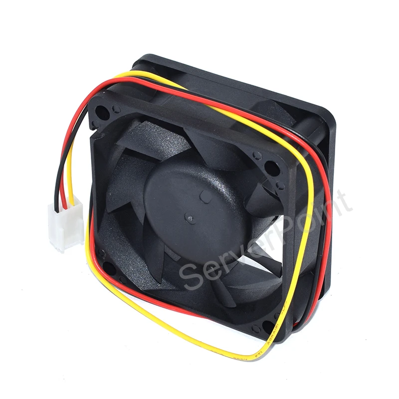 Ventilador convertidor de frecuencia de 3 pines, ventilador F6025X24B DC24V 0.25A 60mm * 60mm * 25mm, nuevo - imagen 2