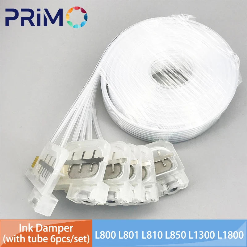 Cabezal de impresión para impresora L800 DTF, tubo volquete de tinta UV de 1,5 m para Epson L355 L210 L365 L110 L211 L801 L805 L810 L850 L1800 L1300