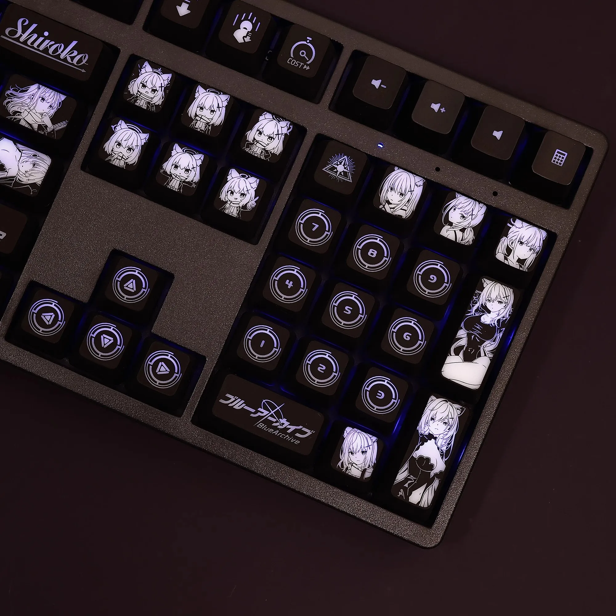 Teclas retroiluminadas para Logitech G610, Gpro X, Razer, BlackWidow, Huntsman, Corsair K70, K100, 1 Juego - imagen 5