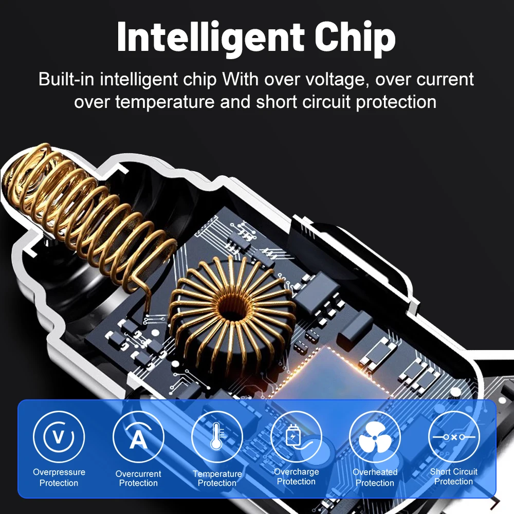 Cargador de coche USB Total de 250W PD QC3.0 USB C cargador de teléfono de coche adaptador tipo C para iPhone Xiaomi Samsung Huawei OPPO carga rápida - imagen 4