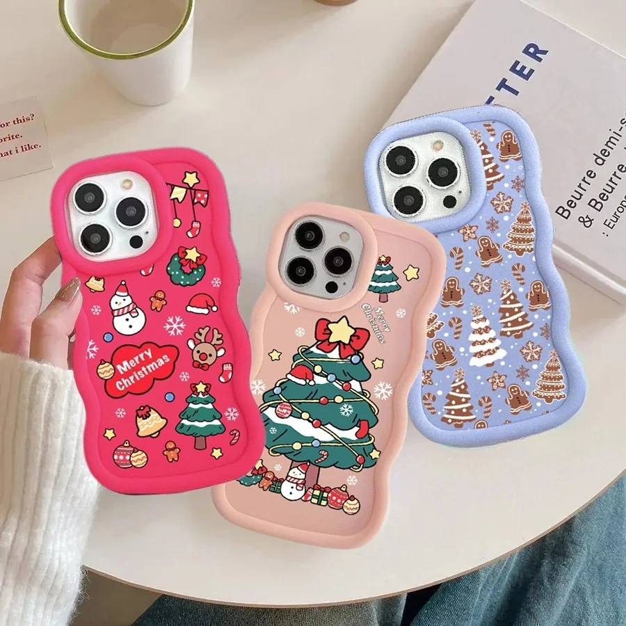 Funda con diseño de ciervo y alce para árbol de Navidad, para Huawai Honor Magic 7 400 90 Lite X9A X8A X7A X9B X8B X7B X8C X8 X6 Play 60 Plus Y9 Prime 2019 - imagen 2