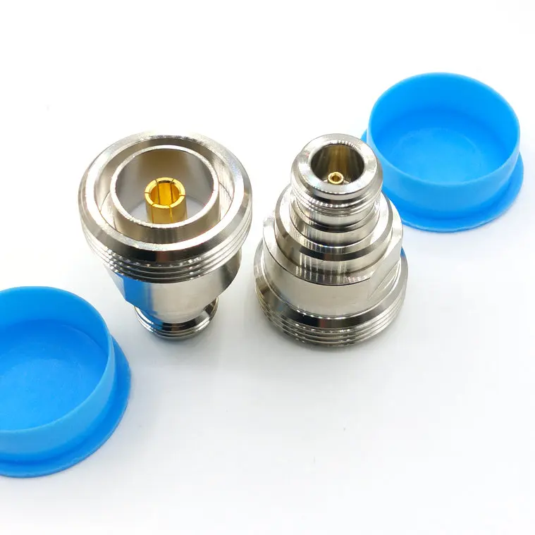 Adaptador Coaxial de latón RF L29 7/16 DIN hembra a N hembra, 1 unidad - imagen 4