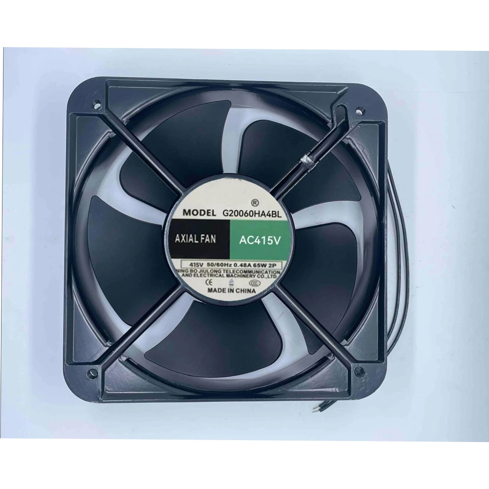 Nuevo ventilador de refrigeración Axial G20060HA4BL AC415V 50/60Hz 0.48A 65W 2 cables
