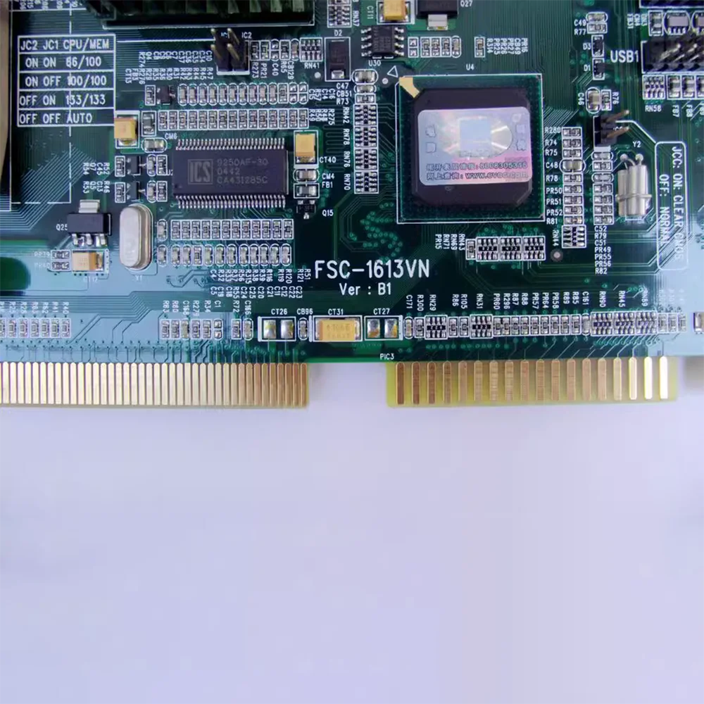 FSC-1613VN Ver:A1 B1 para EVOC IPC-810A 810B placa base de Control Industrial de longitud completa tarjeta de CPU Industrial - imagen 4