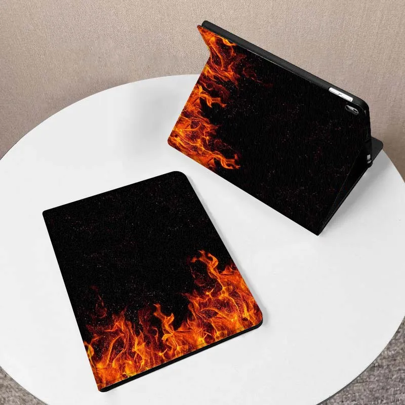 Funda con llamas de rosa oscura roja para Huawei Honor Tab Magic Pad GT 6 X9 X8A X8 V8 V7 9 8 2 3 13,3 10 Pro pulgadas - imagen 2