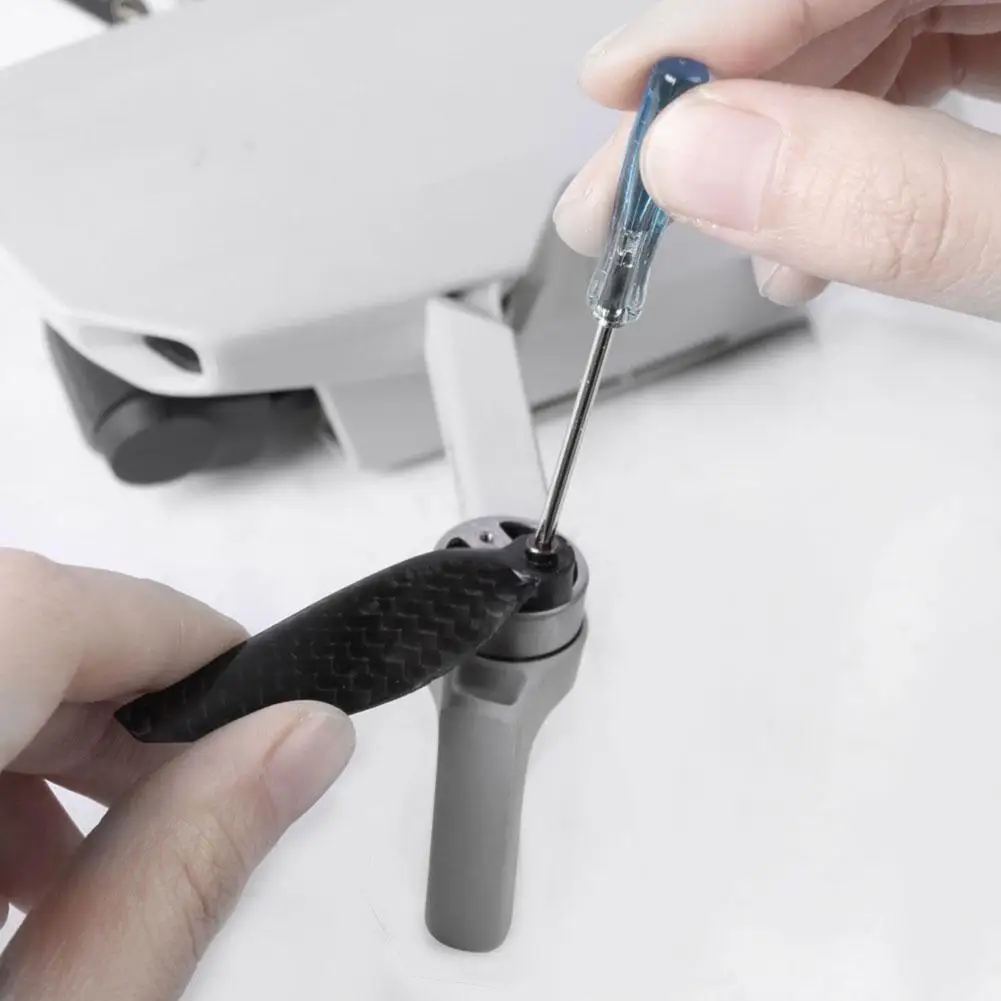 Hélices para DJI Mini 4K/Mini SE/Mini 2/Mini 2 SE, accesorios ligeros de fibra de carbono de bajo ruido para Dron, accesorios para DJI Mini 4K - imagen 3