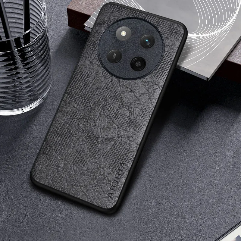 Funda para Honor X6A X6B X7A X7B X7C X6 X8 X8A X8B X9A 4G 5G Business wind cortex Funda trasera de cuero para Honor X9C Smart - imagen 2