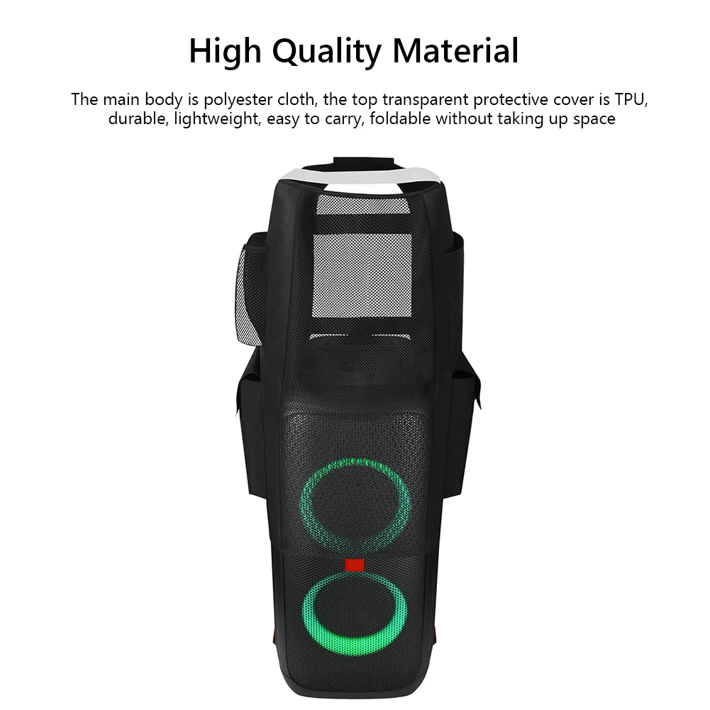Estuche de protección contra el polvo para altavoz JBL Partybox 310, cubierta de transporte, bolsa de almacenamiento de gran capacidad, caja de protección de viaje - imagen 4