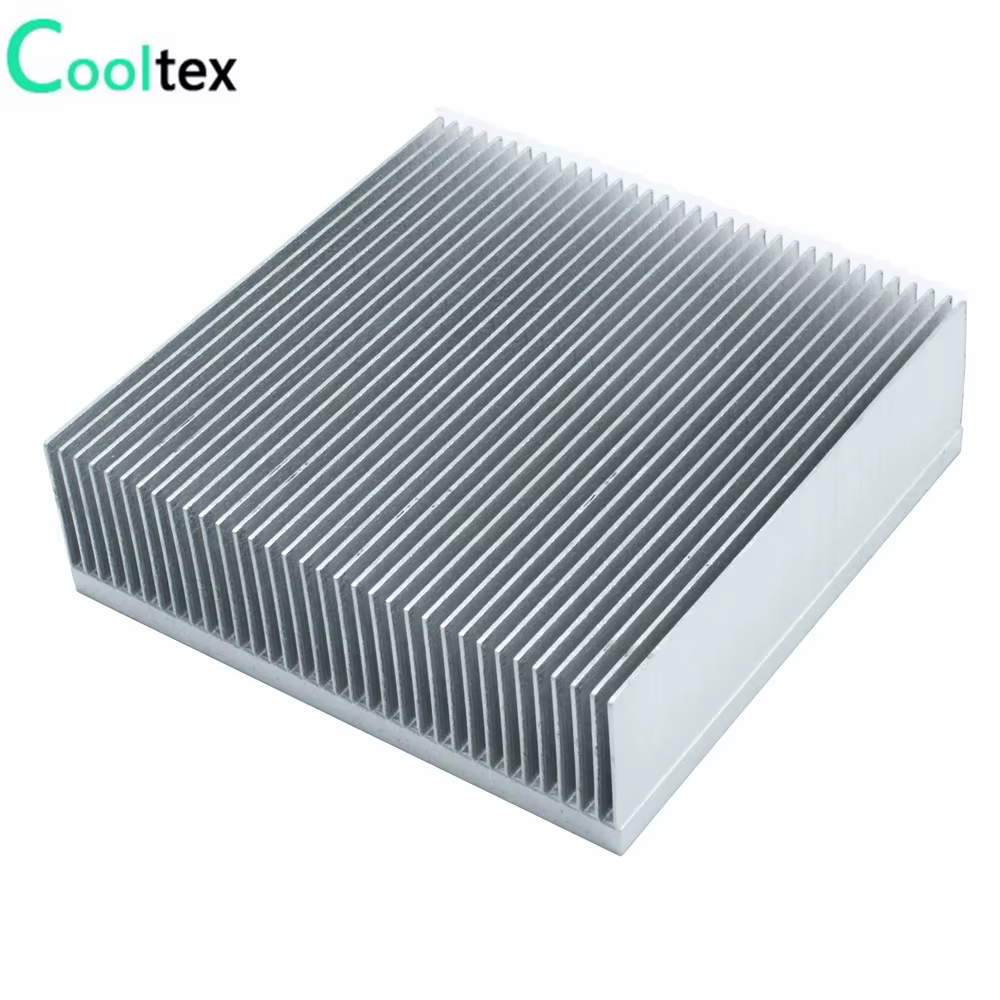 Disipador de aluminio 100x100x30mm para LED y electrónica avanzada - imagen 2