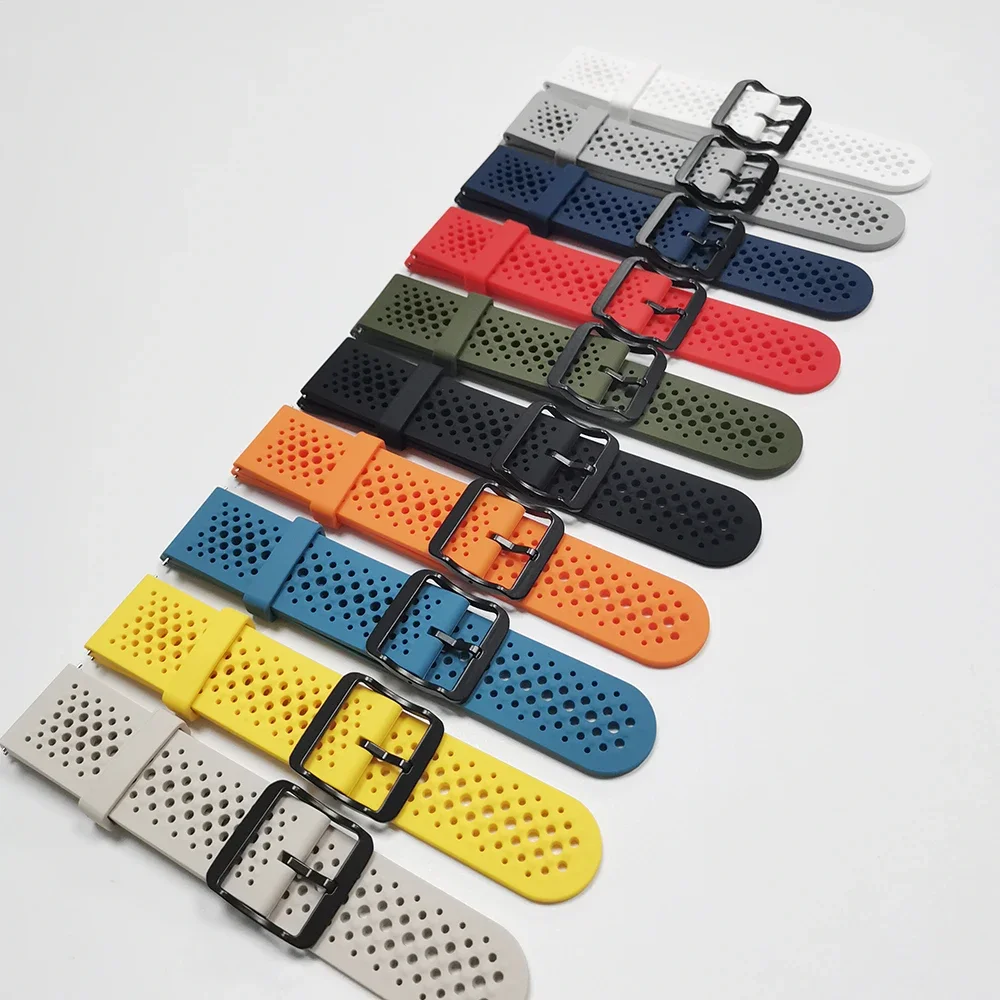 Correa de reloj de 22mm para SUUNTO OCEAN/RACE S/VERTICAL/5 9 PEAK PRO DLC, pulsera para COROS PACE 3/APEX 2 Pro, correa transpirable Original - imagen 3