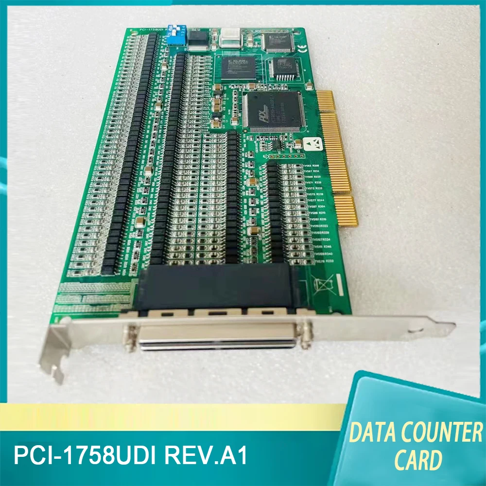 PCI-1758UDI REV.A1 Tarjeta de captura de datos de tarjeta IO de 128 canales para Advantech - imagen 2