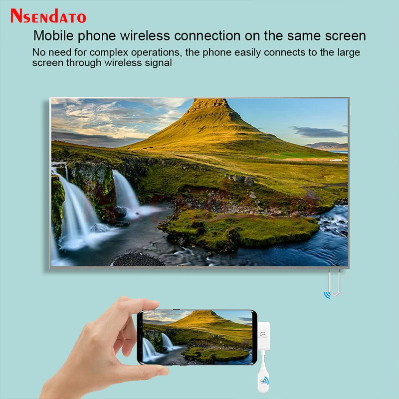 5G 30M CS5 CS7 extensor inalámbrico HDMI tipo C transmisor de vídeo inalámbrico receptor HDMI TV Stick para PS4 PC teléfono a Monitor de TV - imagen 5