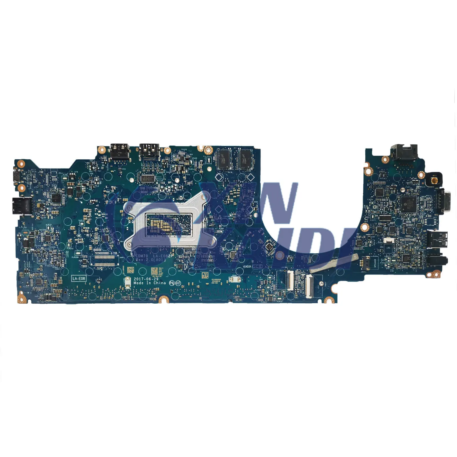 Placa BASE DE LA-E082P para DELL Latitude 5480 E5480 0RY08D 0YYRGW 0VD6TR placa base para portátil con I5 I7 6th 7th Gen CPU V2G - imagen 3