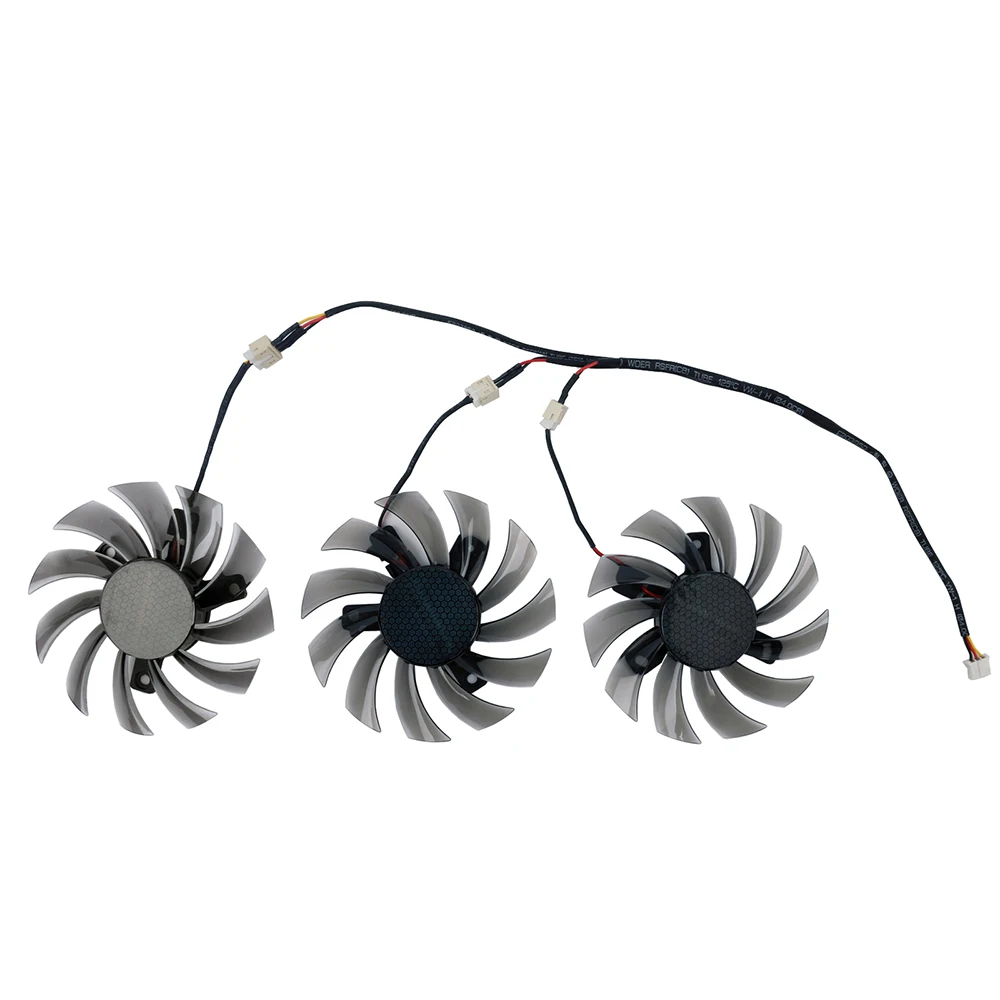 PowerLogic 75MM PLD08010S12H 2Pin 3Pin ventilador enfriador para NVIDIA GeForce GTX 560 460 Ti R7 260x R270X MSI 560 Ti tarjeta de vídeo gráfica - imagen 5