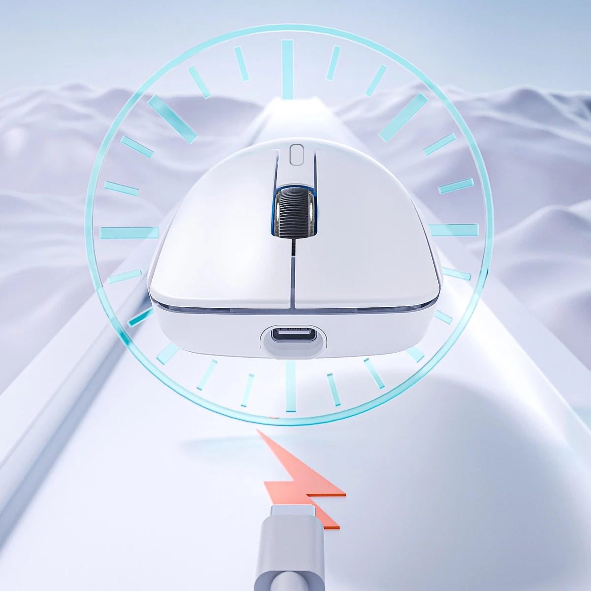 Ratón inalámbrico ergonómico, Compatible con Bluetooth, ratón óptico USB inalámbrico para juegos de 2,4G para ordenador portátil, ordenador PC, diseño cómodo - imagen 4