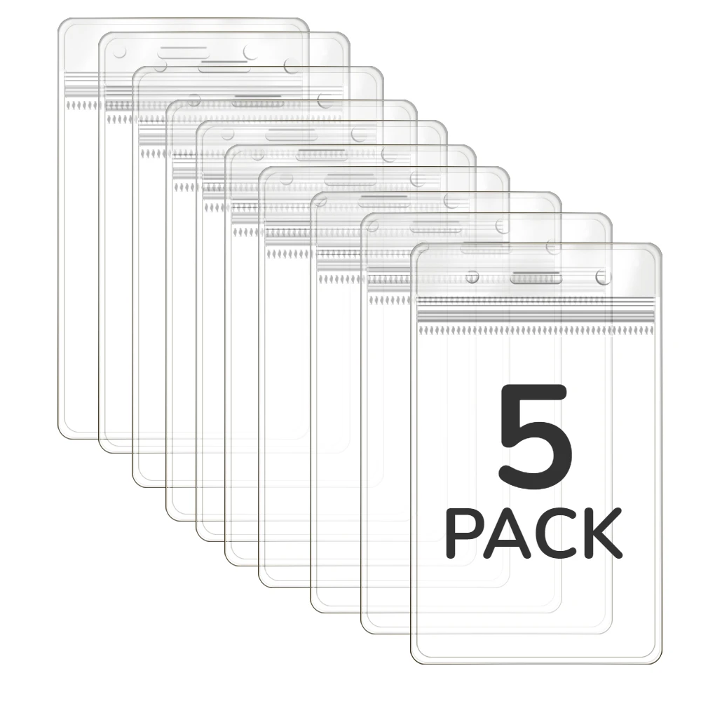 Clear 5PCS