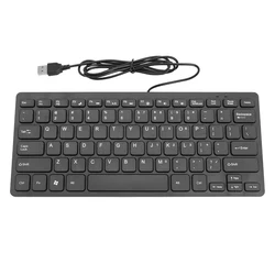 Teclado K1000 Ultrafino 78 Teclas Mini USB para PC