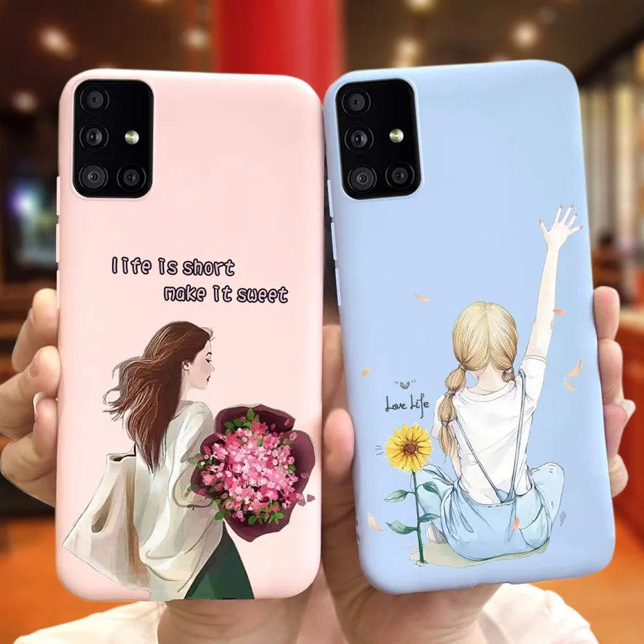 Para Samsung Galaxy A51 5G funda de teléfono diseño de moda gelatina suave silicona TPU funda para Samsung A51 5G UW A 51 SM-A516V A516B - imagen 4