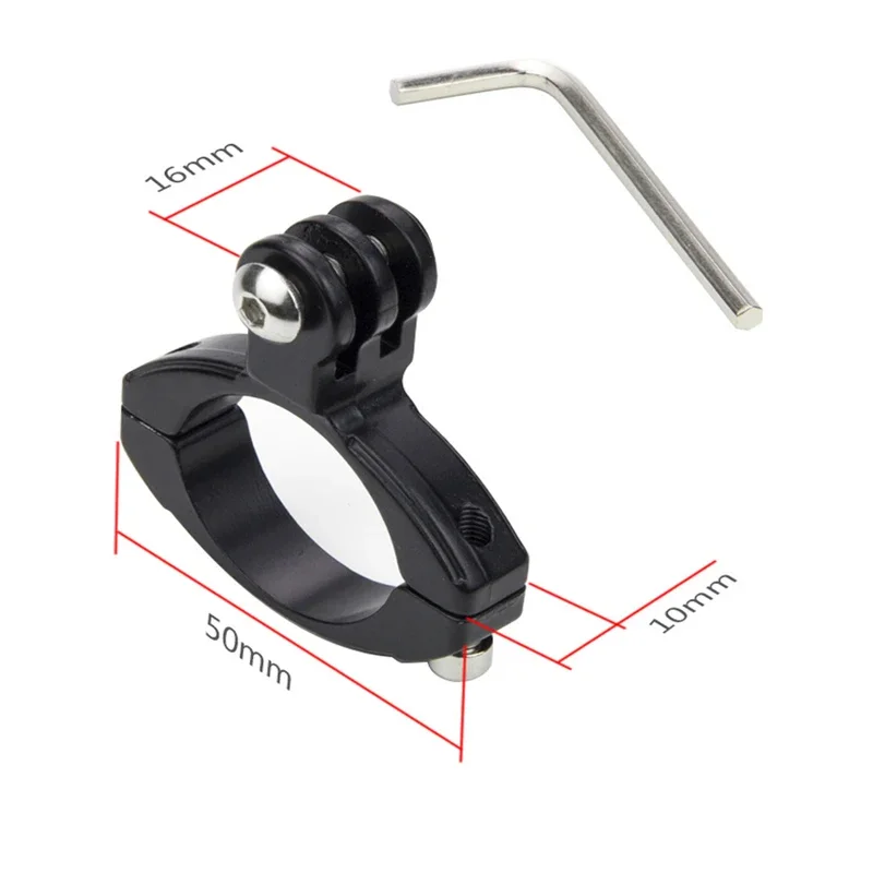 Clip de Metal para bicicleta, abrazadera Universal para manillar, soporte para trípode para Gopro DJI Osmo Pocket OSMO, accesorios para Cámara de Acción - imagen 3