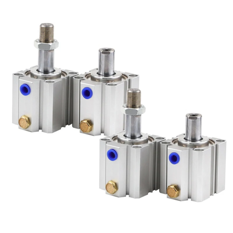 Cilindro neumático tipo STA de alta calidad, cilindro de un solo efecto, resorte de presión STA20/25/32/40X55/60/65/70/75/80/100 - imagen 4