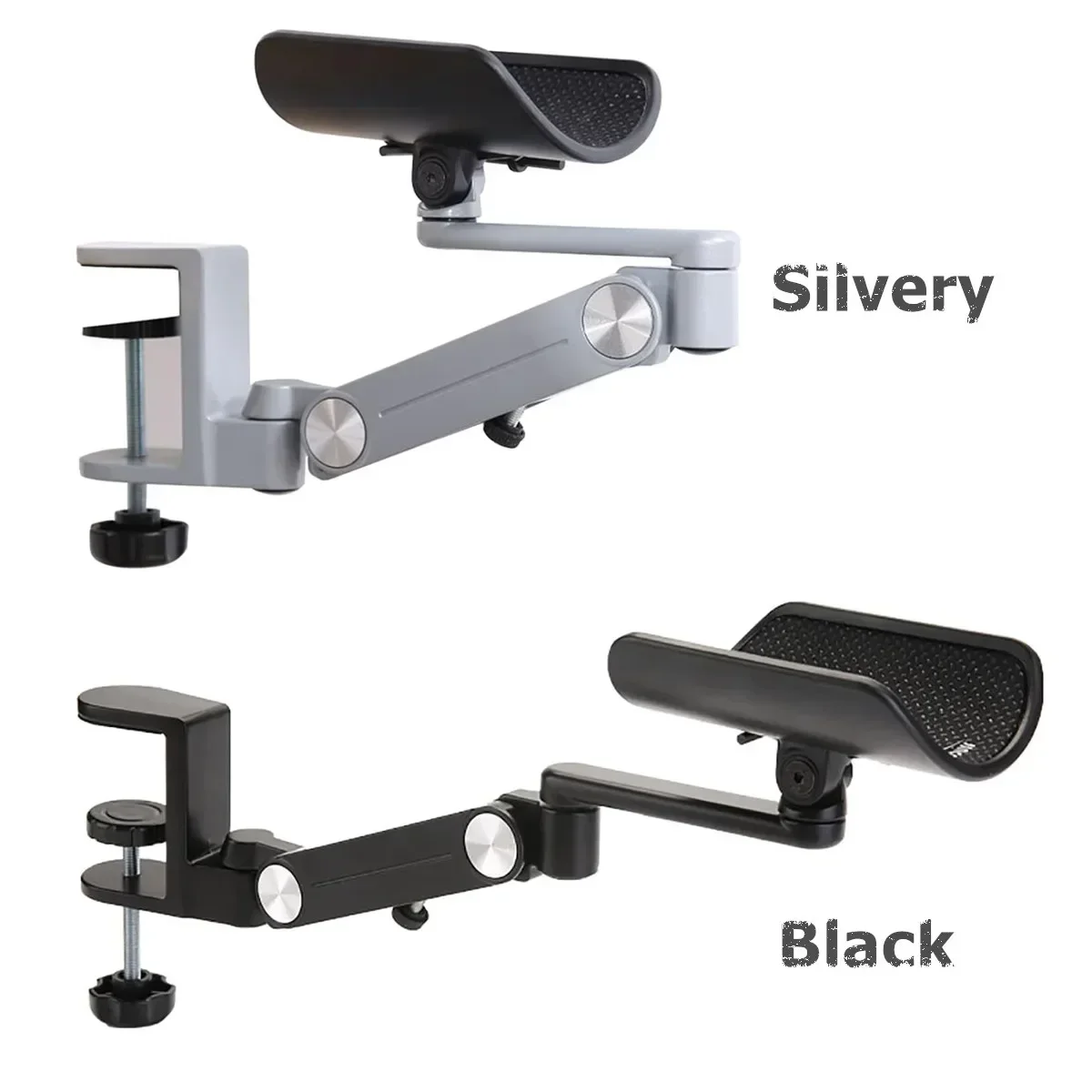 Extensor ergonómico de soporte para reposabrazos para computadora de escritorio 360 ° Cojín giratorio para codo, soporte para reposamuñecas para el hogar y la oficina - imagen 3