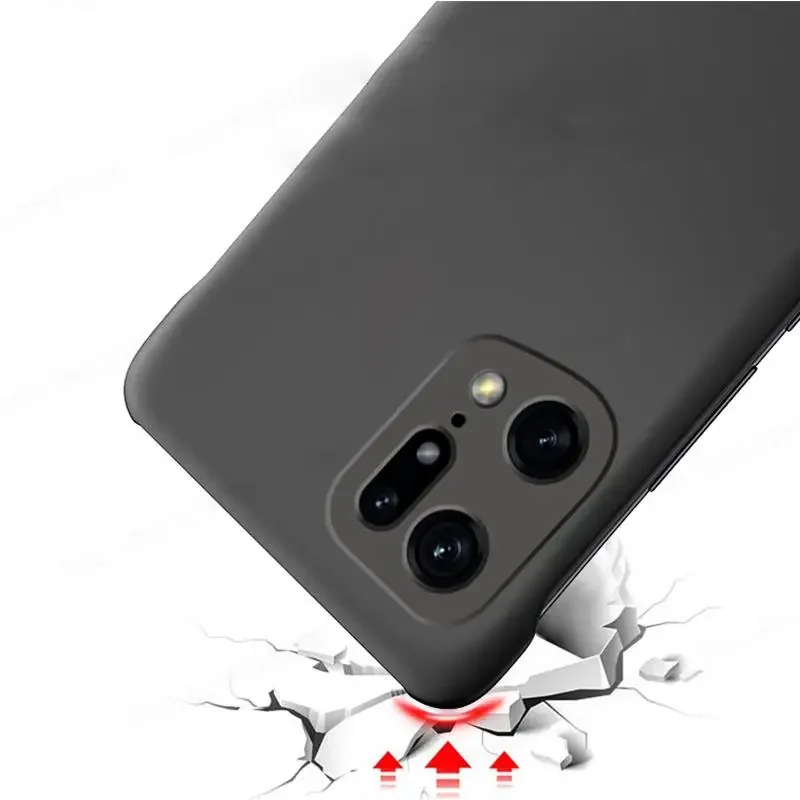 Para Find X5 Pro Color caramelo sin marco mate funda de teléfono para Find X8 Pro X7 Ultra X6 Pro Ultra delgado duro PC cubierta de teléfono sin bordes - imagen 5